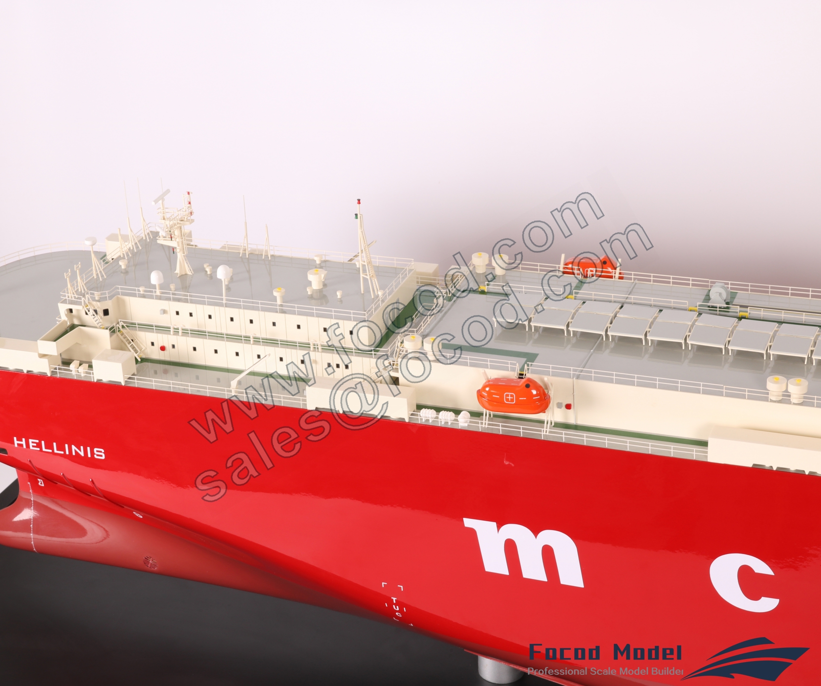 customized model of 180m Vehicles Carrier (RoRo ship)